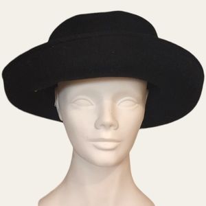 ❤️🖤90s Wool Black Fedora